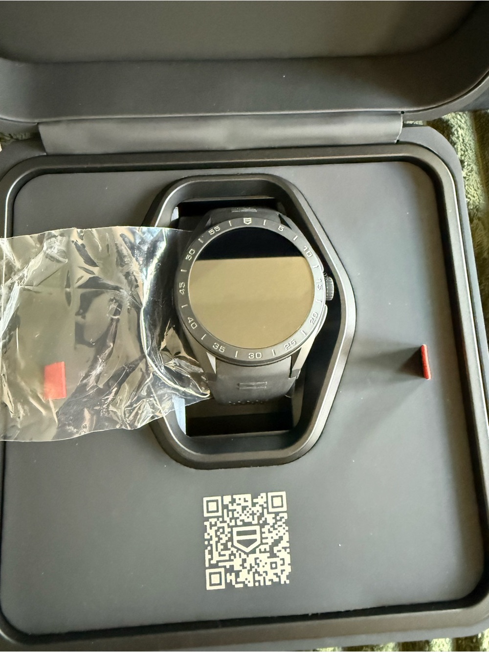 TAG Heuer Connected Calibre E5 45mm titanium grade 2 coated with black DLC